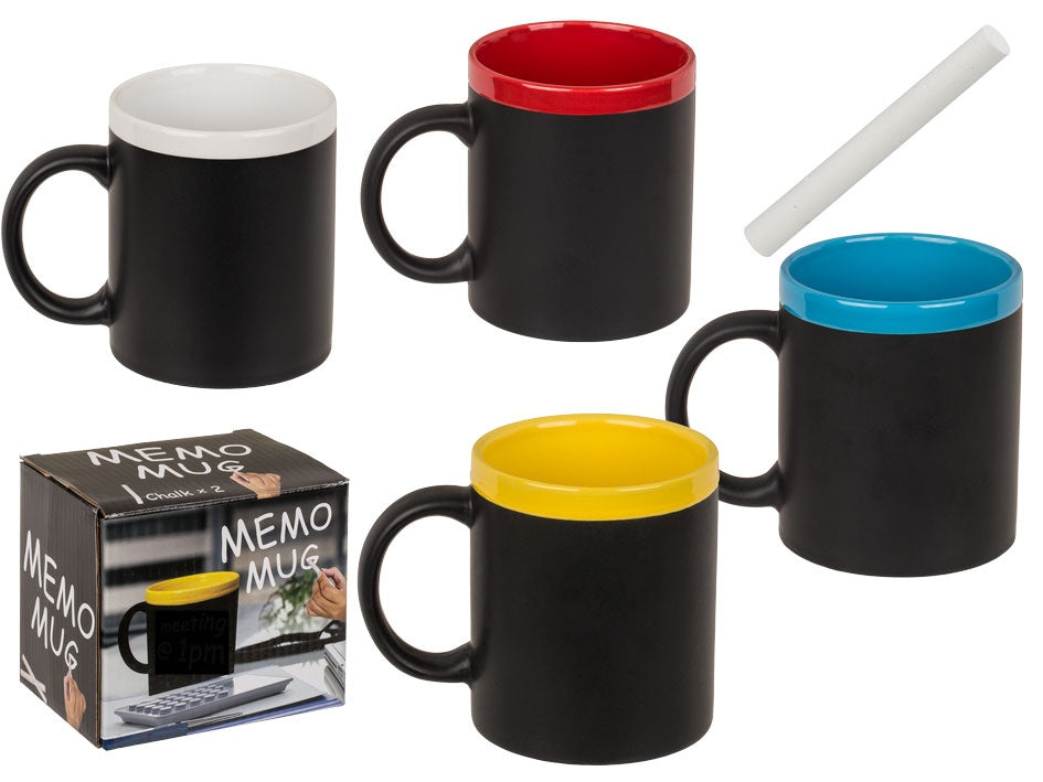 Tasse mit Kreidetafel - Farbwahl